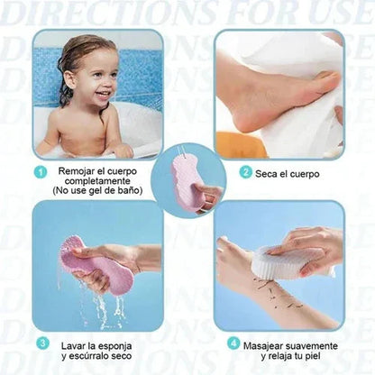 Esponja Exfoliante - PACK DE 3 x S/.62